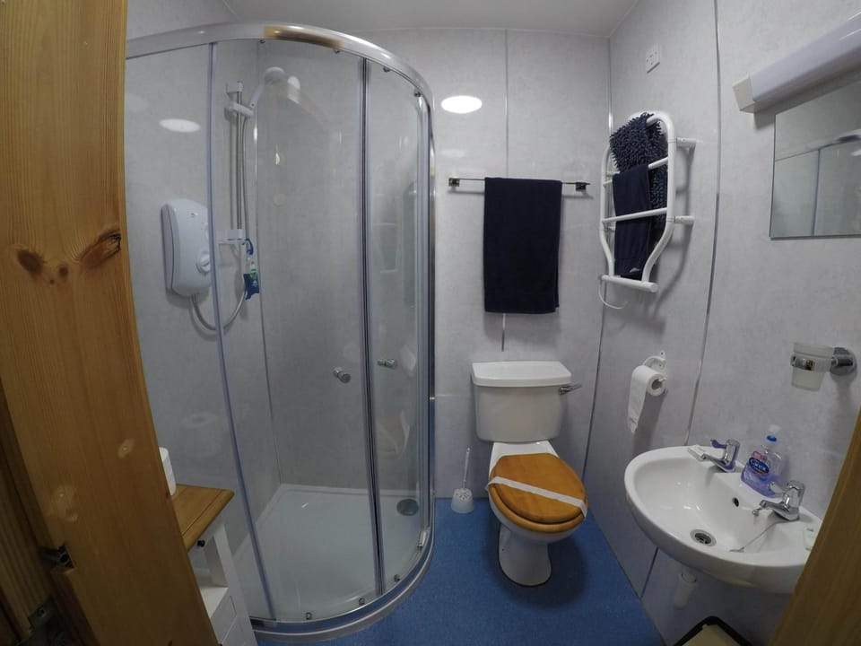 Free toiletries, hair dryer, towels, soap