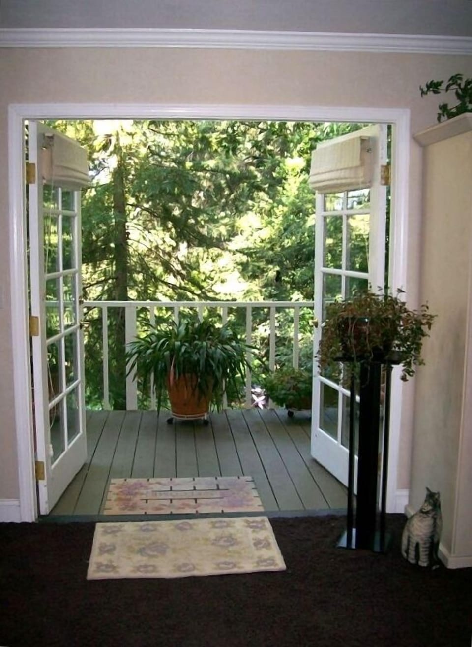 French door entry
