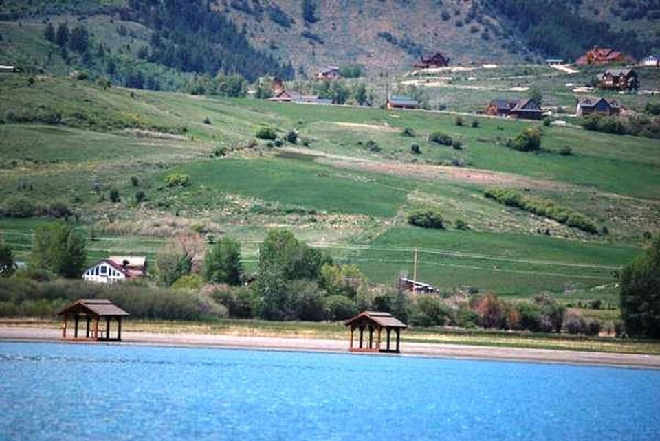 Private Beach - dependent on water level
