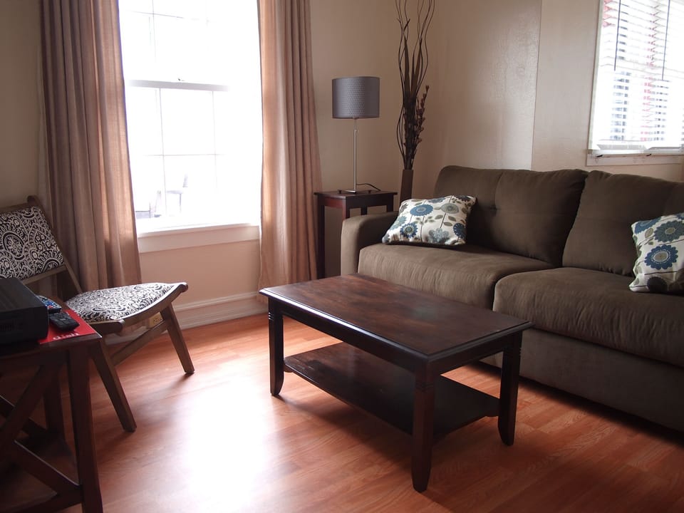 208 Living room with morning light.