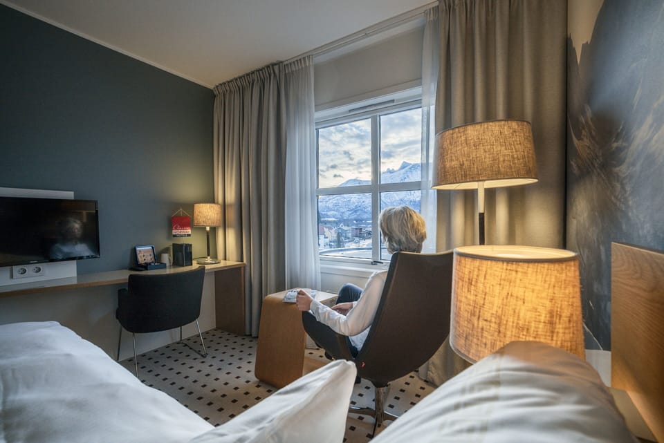 Down comforters, pillowtop beds, blackout drapes, soundproofing