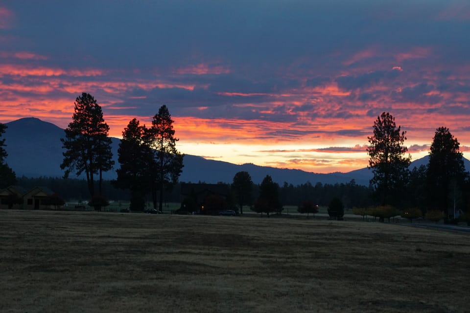 Typical Sunset off Patio