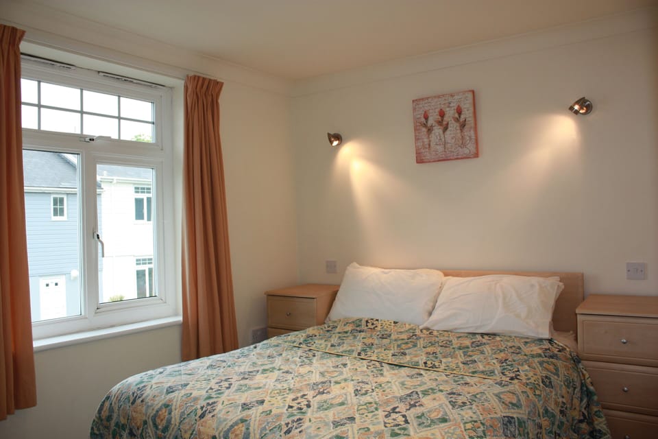 Brand new double bed on the ground floor