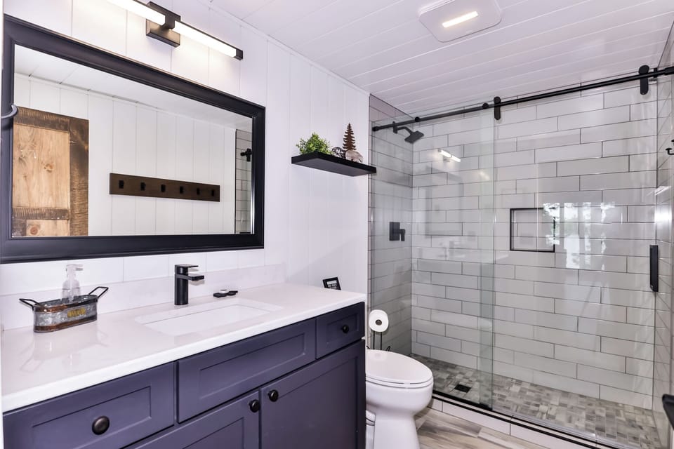 Wash off the day and prepare for the next.