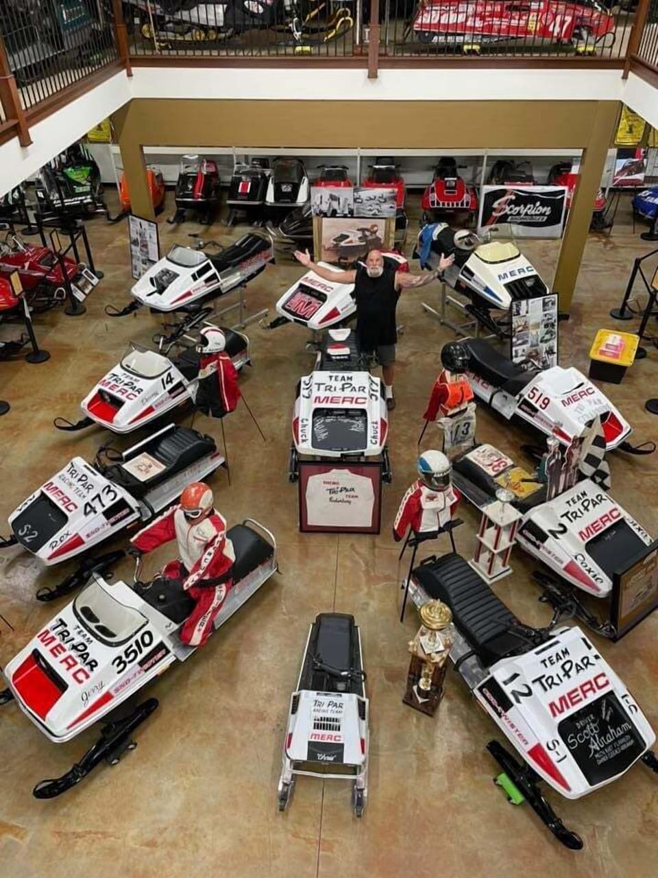 The St. Germain Snowmobile Hall of Fame and Museum is a must see for any snowmobiler. The museum is full of classic vintage sleds, race sleds and everything snowmobiling!