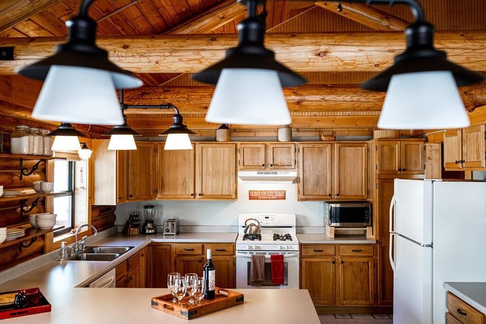 Full kitchen available to cook up any meal you desire.