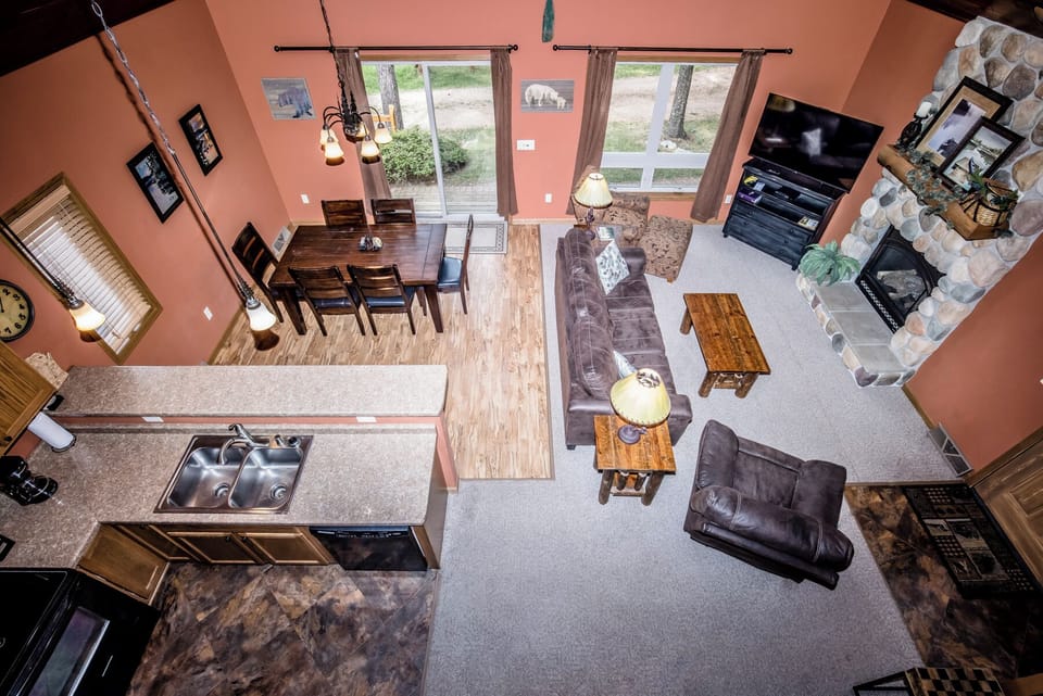 Beautiful loft of the wide open space