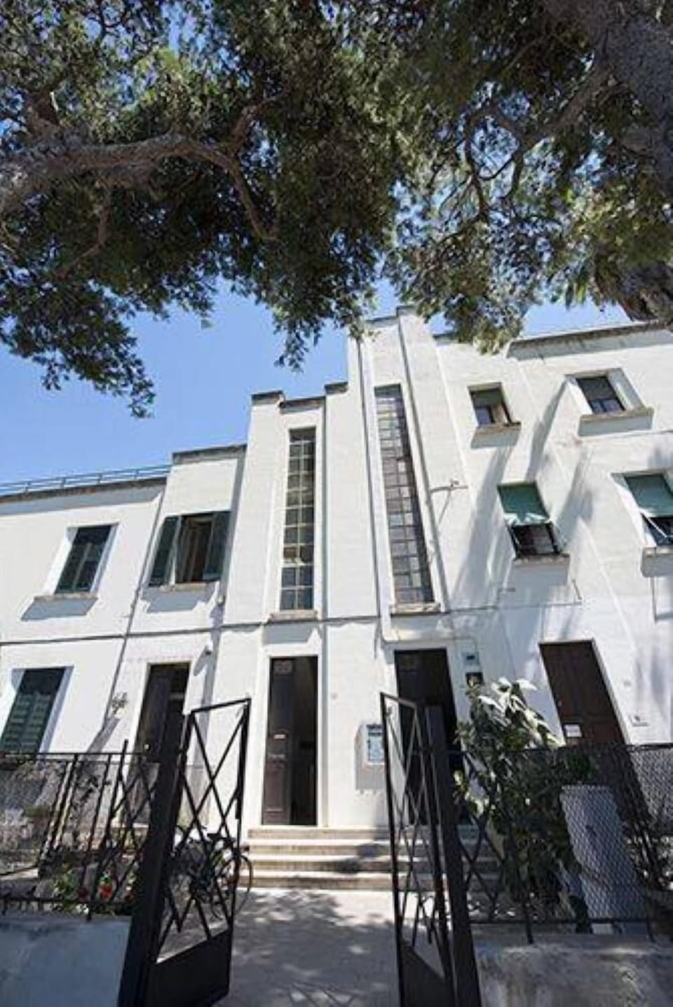 FRONT OF THE BUILDING