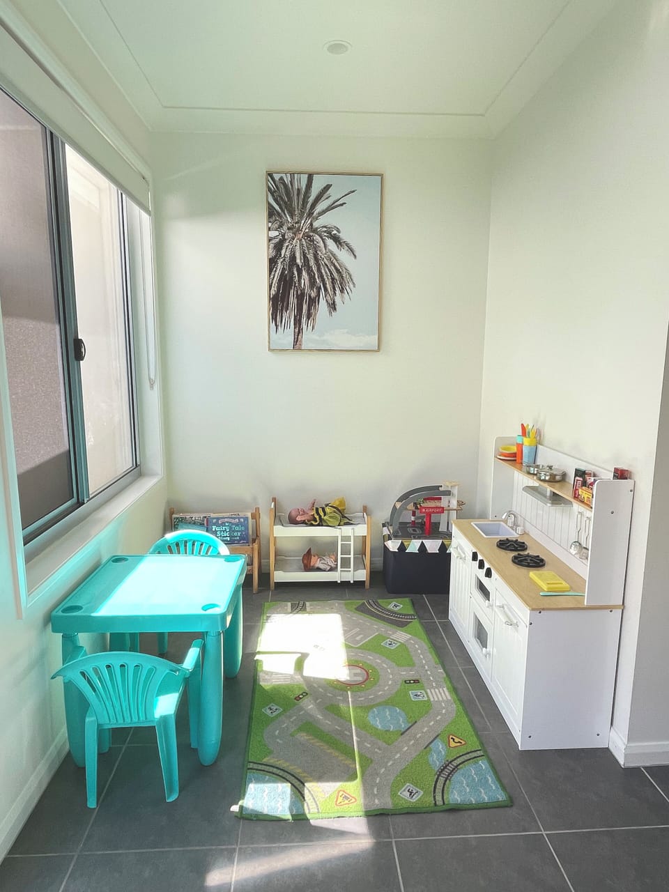 Play area for the younger guests