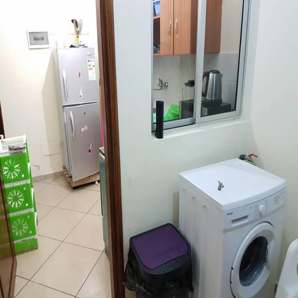 Comfort Apartment | Private kitchen | Coffee/tea maker, full-size fridge, microwave, oven