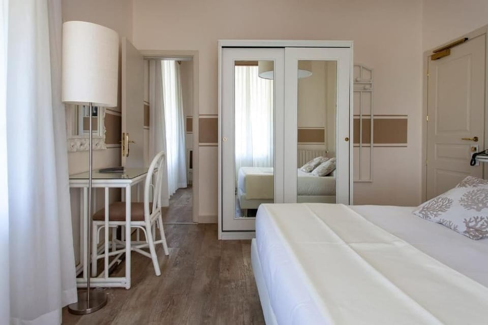 Suite, Balcony, Sea View (Connecting Double Room) | Minibar, in-room safe, iron/ironing board, cribs/infant beds