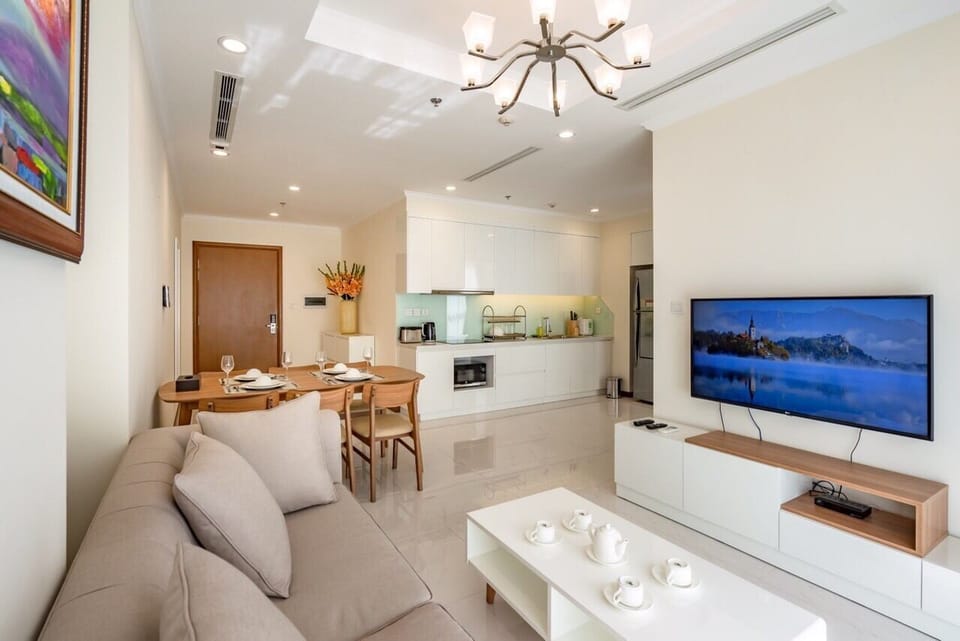 Luxury Apartment, 2 Bedrooms, Non Smoking | Living area | LCD TV