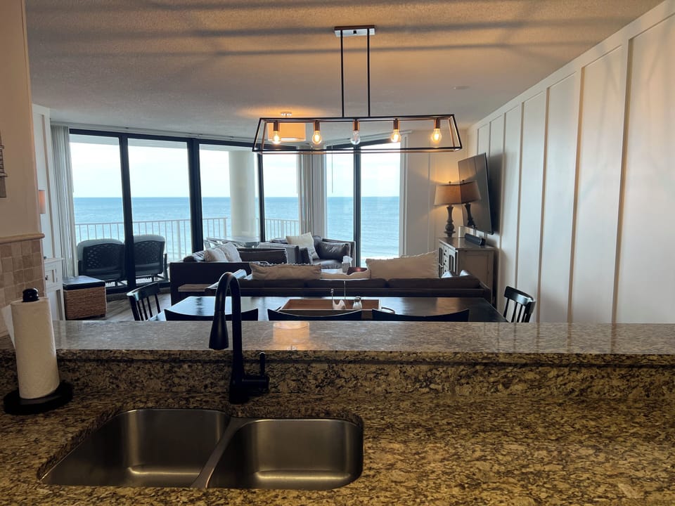 Ocean View from the Kitchen