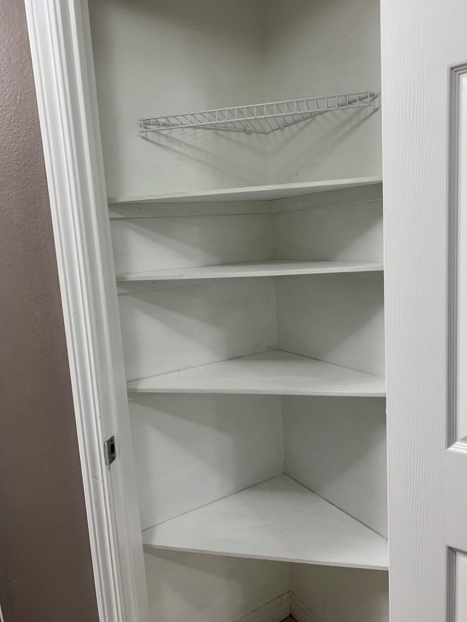 Installed a pantry to store groceries and supplies.