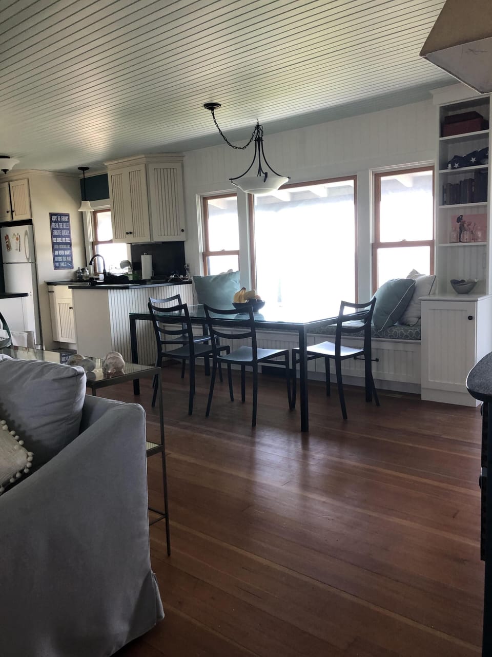 Dining Area & a peek at the kitchen