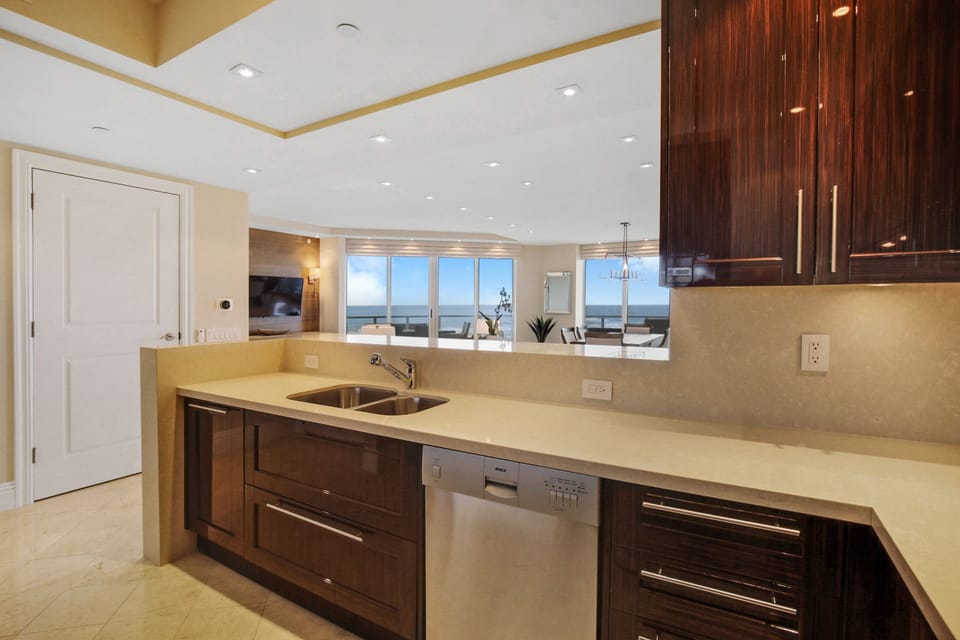 View from the kitchen.