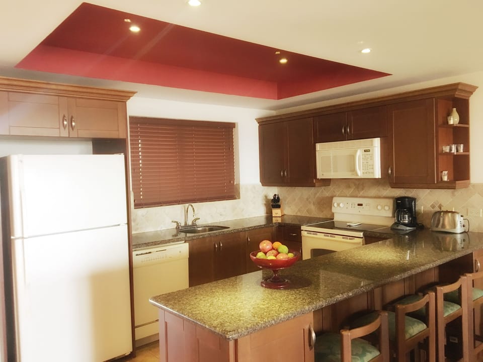 Premium Suite, Multiple Bedrooms, Non Smoking, Ocean View | Private kitchen | Coffee/tea maker, fridge, microwave, oven