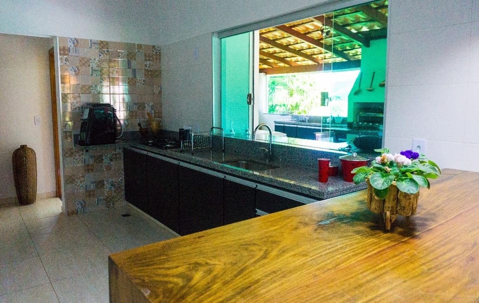 House | Private kitchen | Full-size fridge, microwave, stovetop, cookware/dishes/utensils