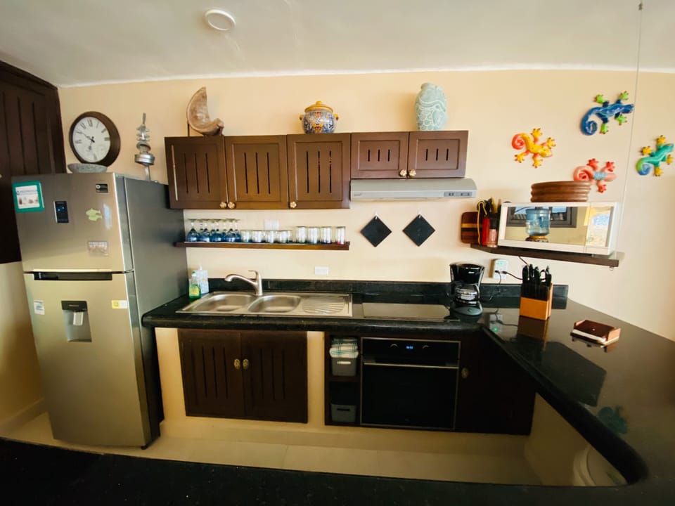 Cooking area of the kitchen