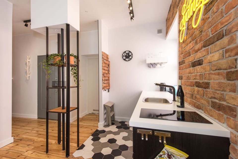 Studio Suite | Private kitchenette | Full-size fridge, stovetop, dishwasher, coffee/tea maker