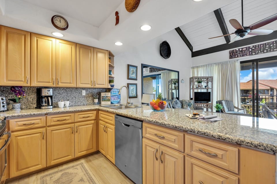 Fully equipped kitchen