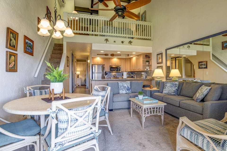 Two-story condo