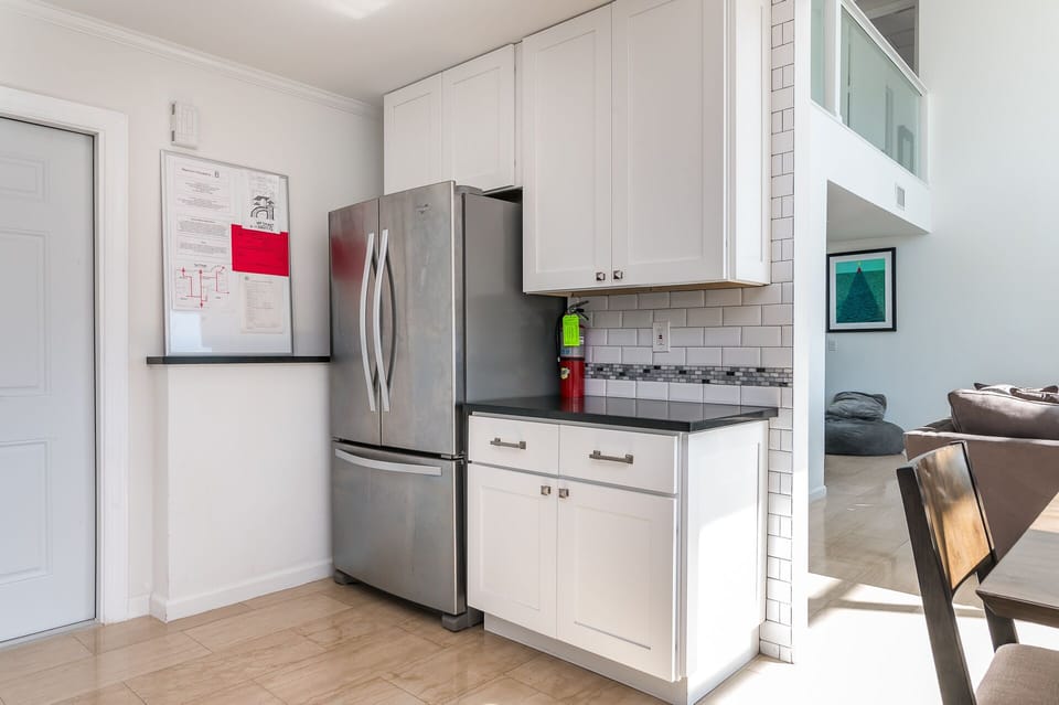 Two fridges!