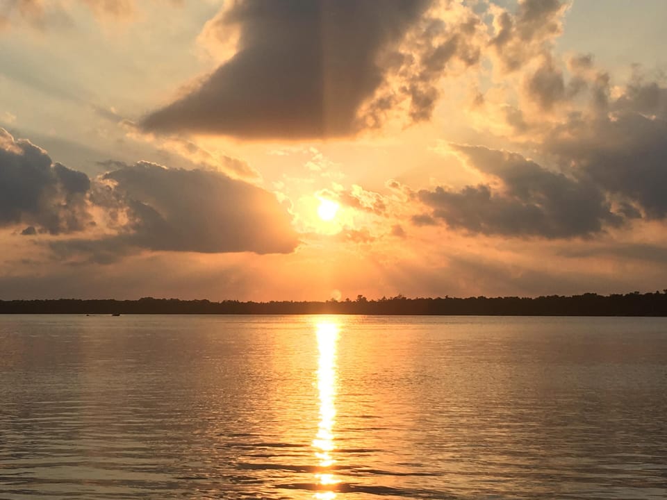 Sunset on the lake!