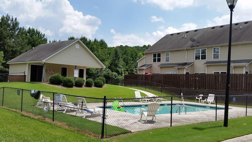 The community pool.