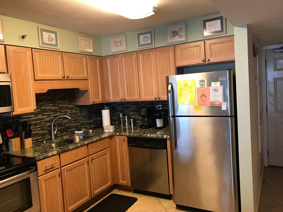 Stainless Steel & Unique Granite CounterTops!