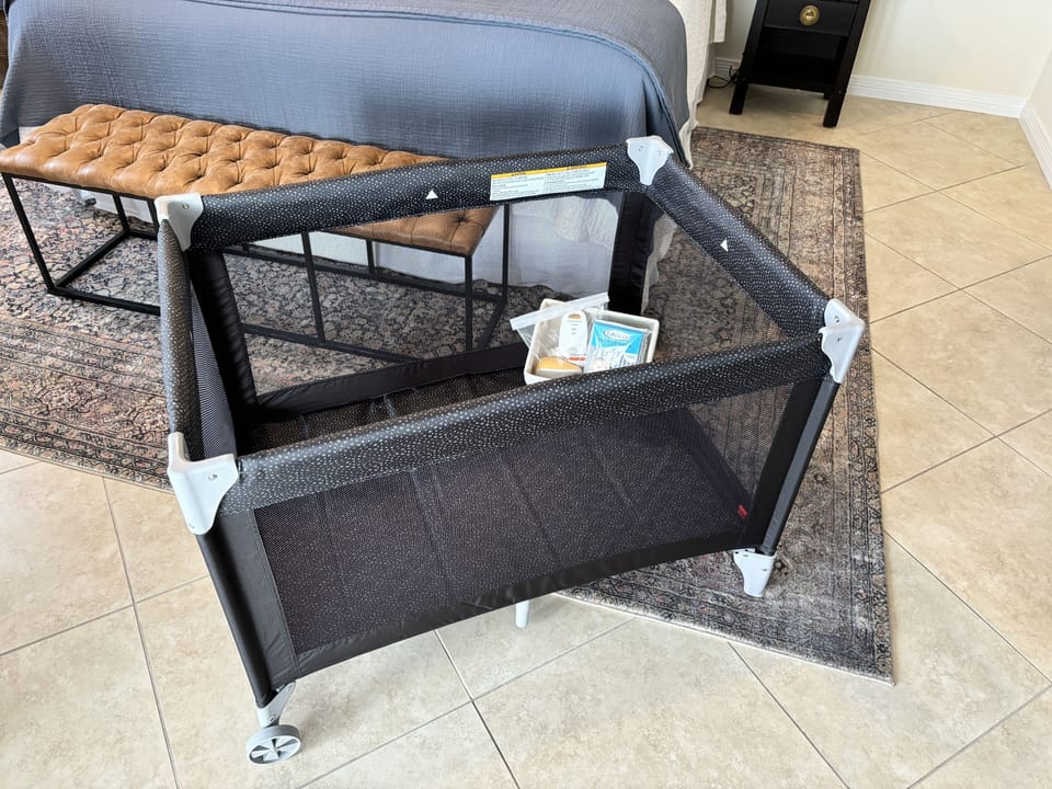 We offer a FREE pac-n-play, sheets, baby monitor, & a low high chair!