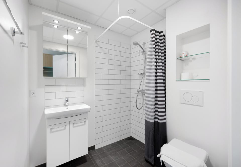 Comfort Room, Terrace | Bathroom | Shower, free toiletries, hair dryer, towels