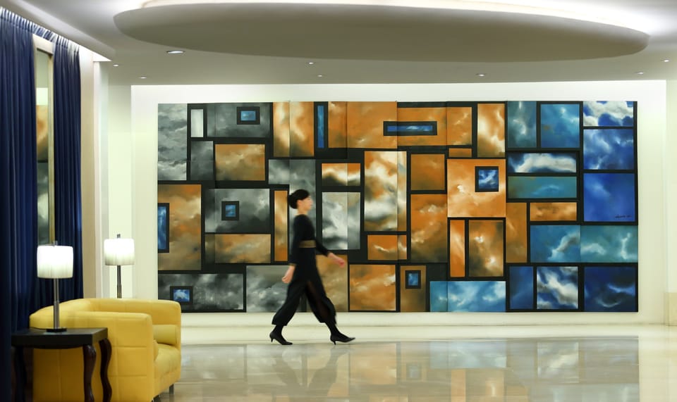 Interior entrance