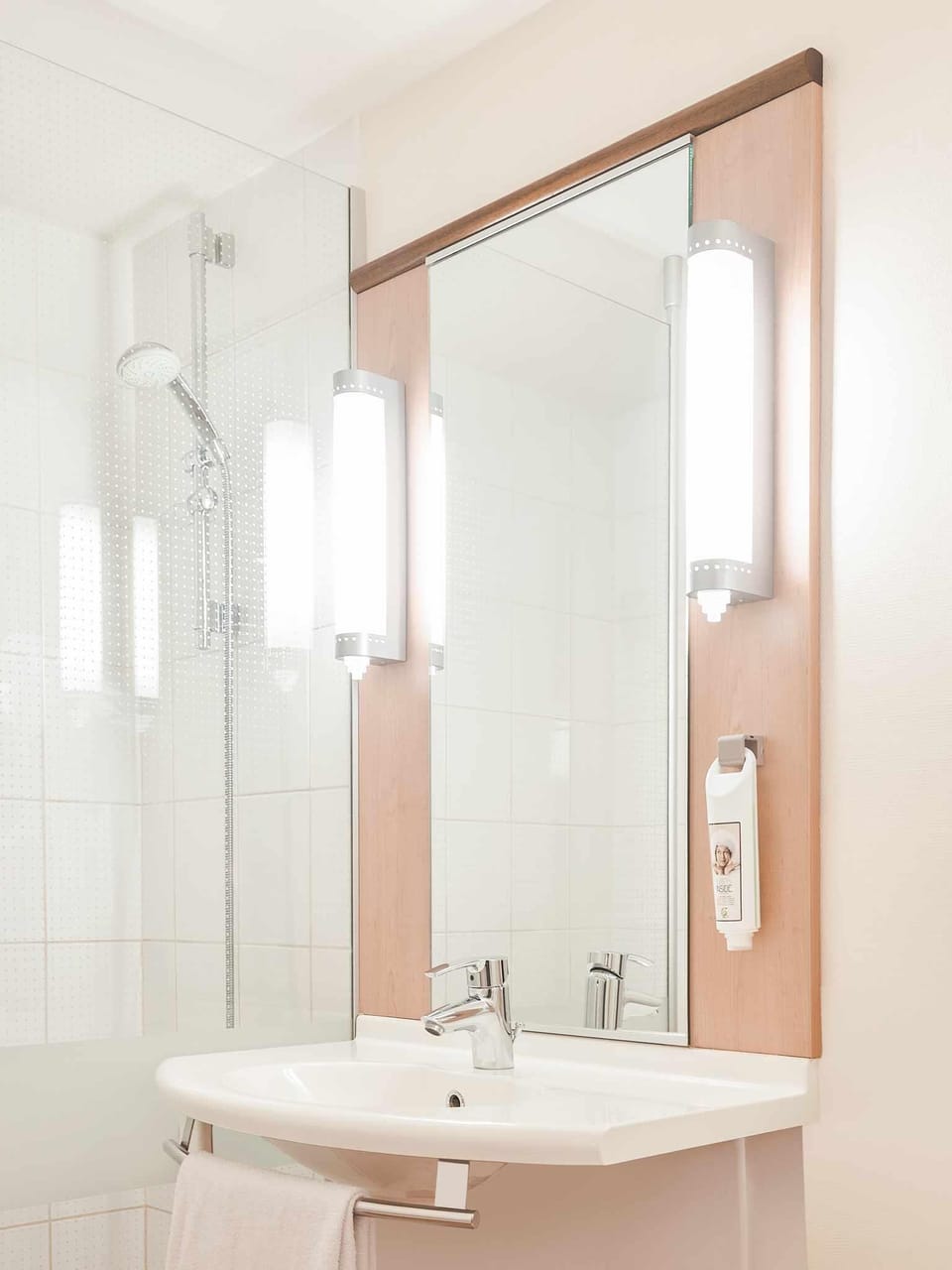 Desk, blackout drapes, soundproofing, iron/ironing board