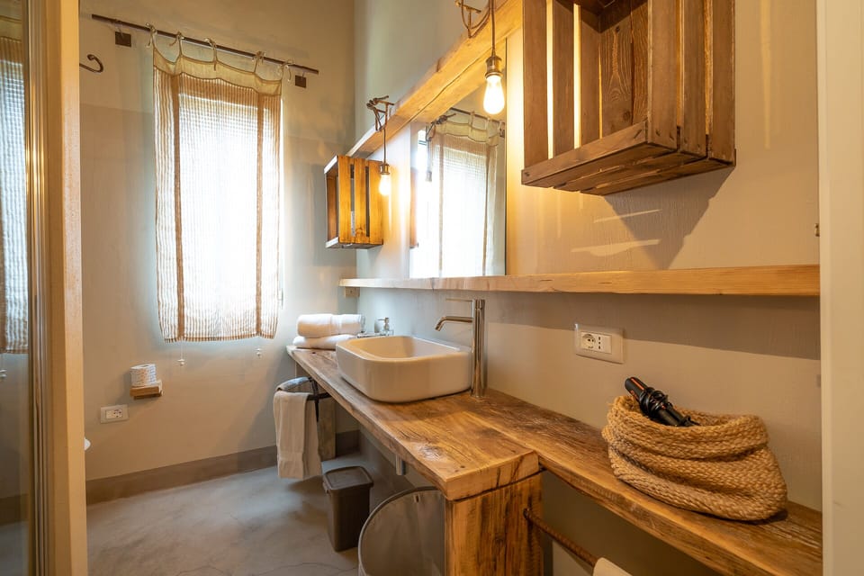 Family Quadruple Room, 2 Bedrooms, Private Bathroom, Garden View | Bathroom | Shower, free toiletries, hair dryer, bidet