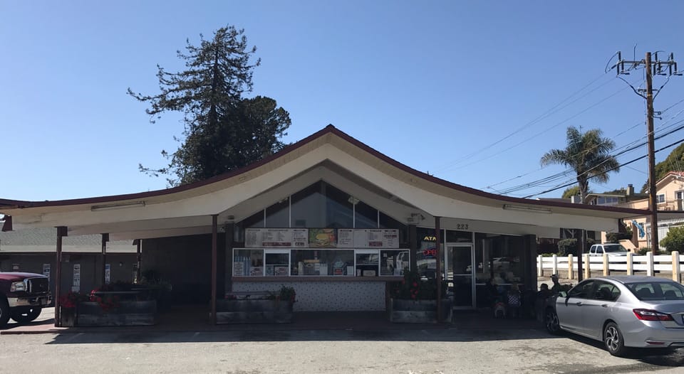 Sno-White Drive-In since 1957 just a short walk for burgers, fries & shakes. 