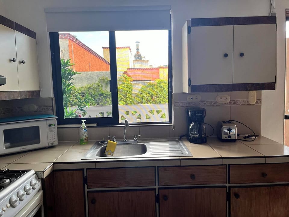 Classic Single Room, 1 Bedroom | Private kitchen | Fridge, microwave, oven, stovetop