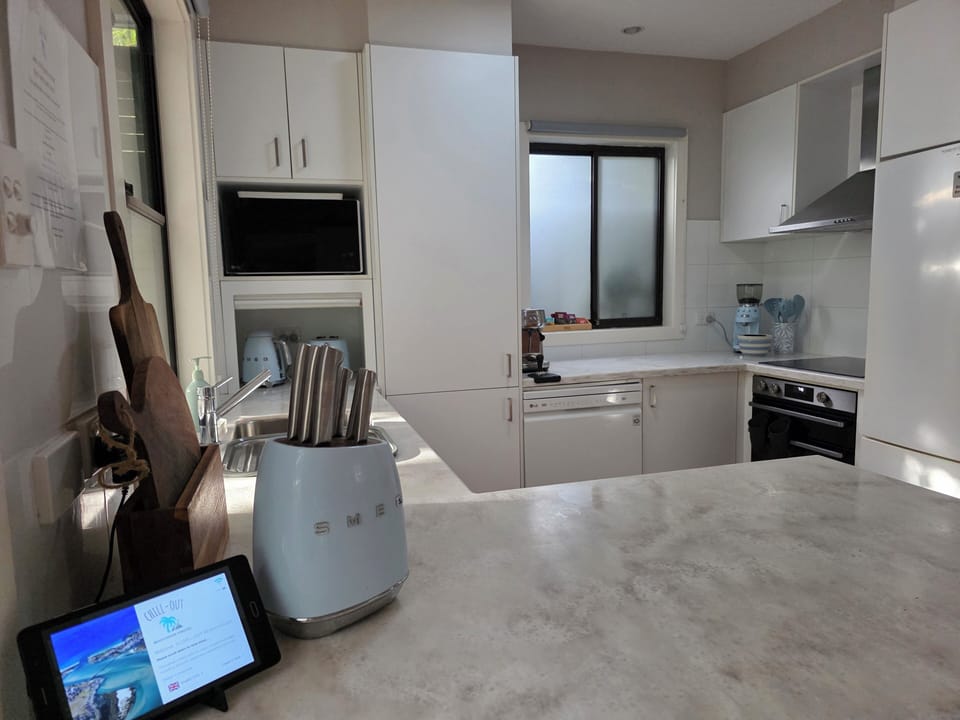 Kitchen with smeg appliances