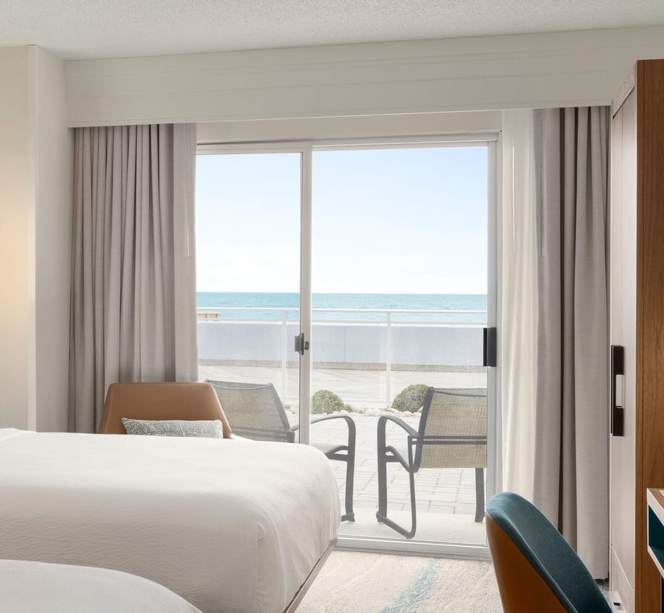 Room, 2 Queen Beds, Non Smoking, Oceanfront 1st Floor | View from room