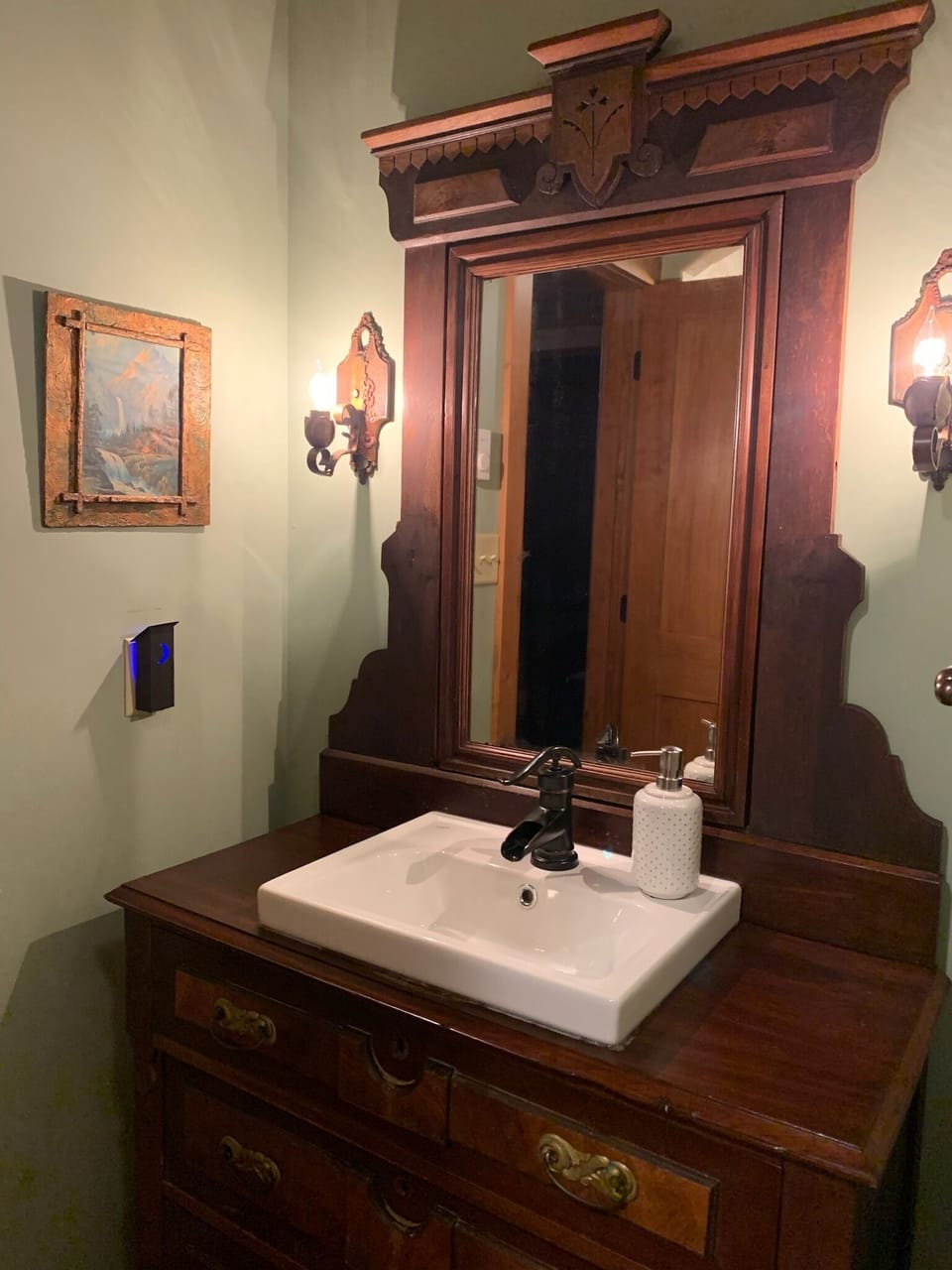 Upstairs bathroom