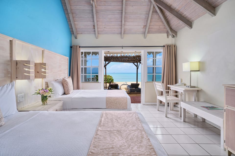 Royal Palm Beach Room (2 Double Beds) | Premium bedding, minibar, in-room safe, soundproofing