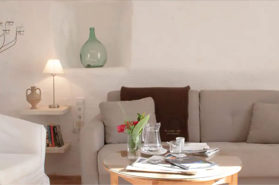 Junior Suite, Terrace | Living area | Flat-screen TV