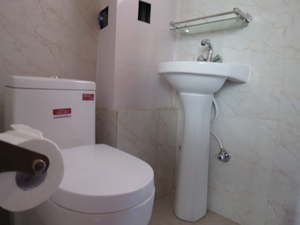 Deluxe Double Room, Smoking | Bathroom | Shower, free toiletries