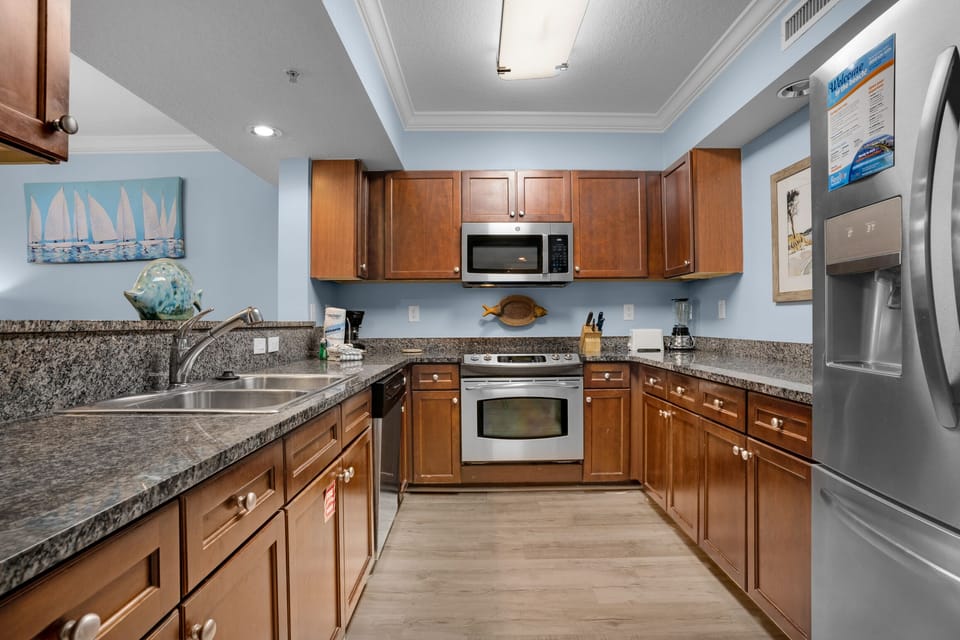 Kitchen has everything you need