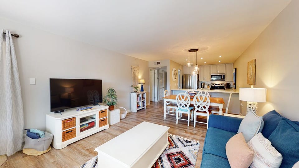 Living Room with HDTV