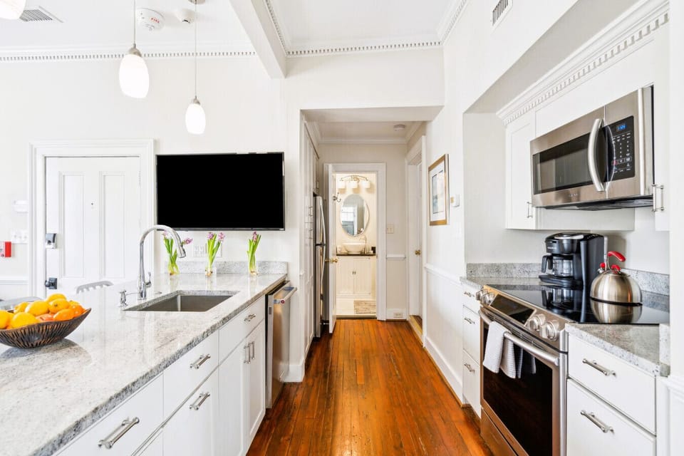 Hallway View From Kitchen