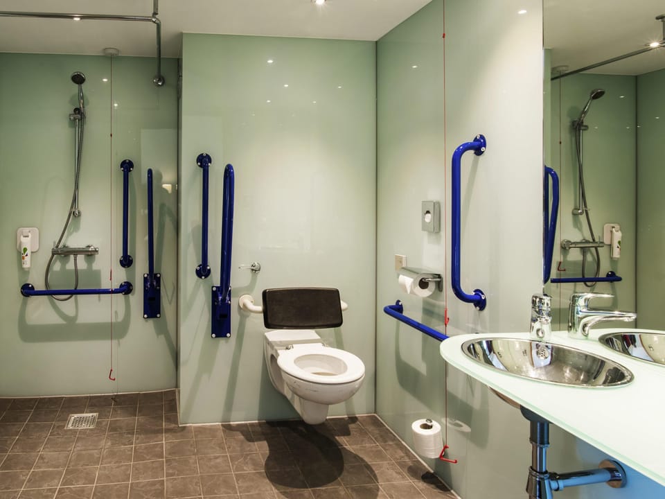 In-room safe, desk, iron/ironing board, free cribs/infant beds