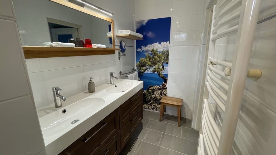 Superior Double Room, Private Bathroom (Océan) | Bathroom