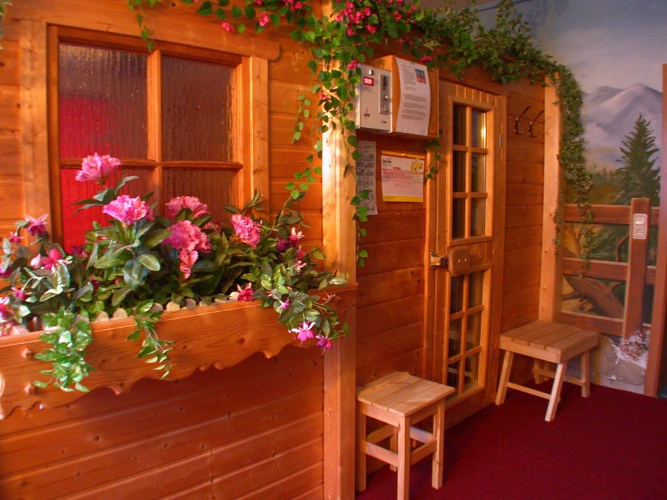 Sauna, steam room, aromatherapy, facials, massages