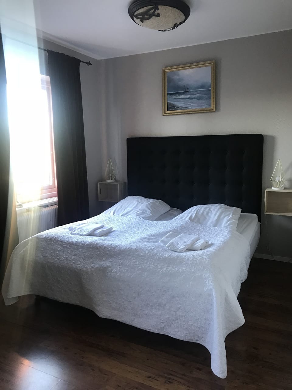 Desk, iron/ironing board (on request), WiFi (free), bed sheets